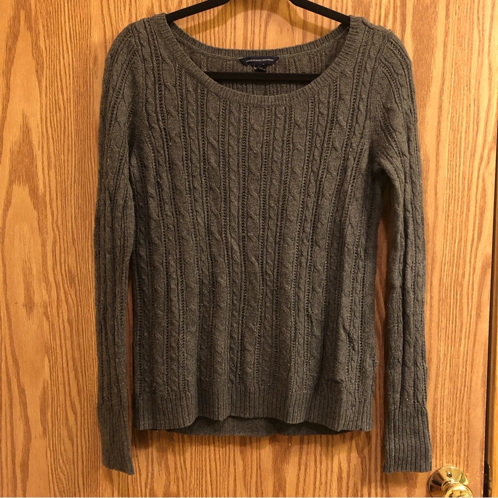 Grey American Eagle Sweater